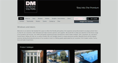 Desktop Screenshot of dmwindowsolutions.com