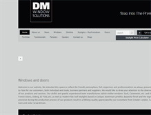 Tablet Screenshot of dmwindowsolutions.com